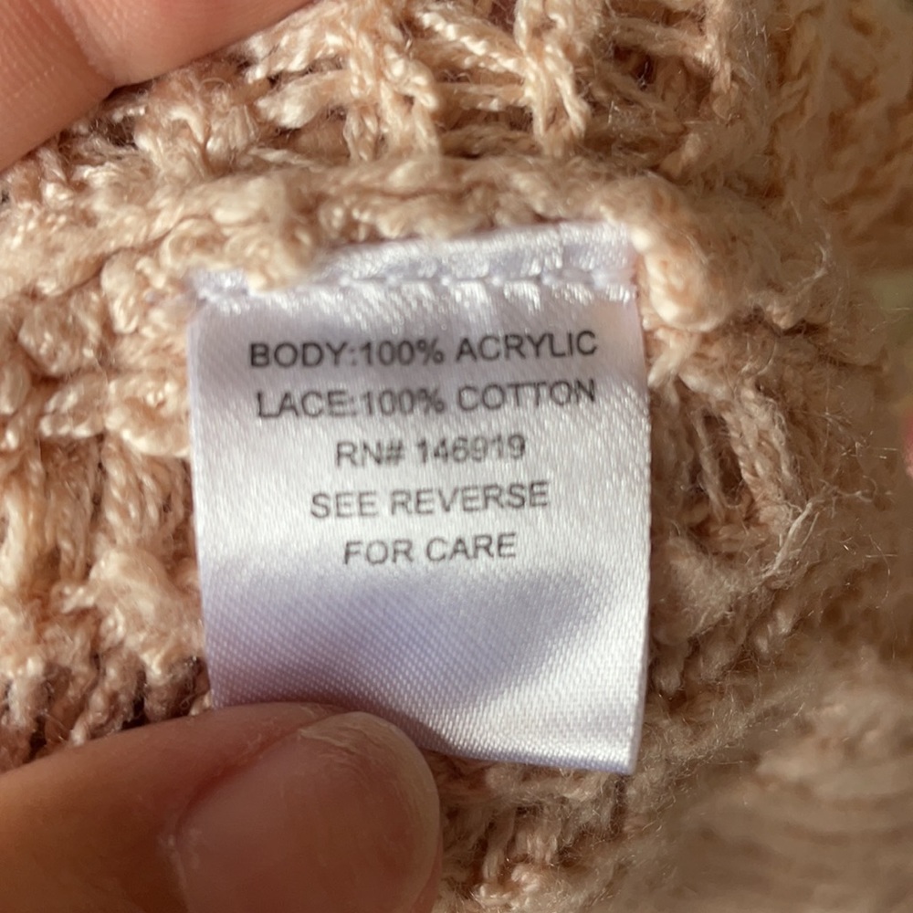 Girls open sweater - Picture 5 of 6